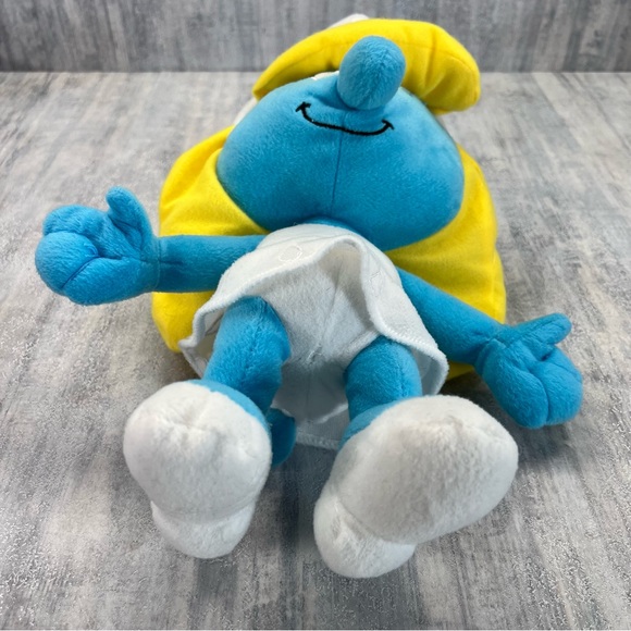 Smurfette Girl Plush Doll Stuffed Soft Toy The Smurfs Peyo 13” No Tags - Picture 3 of 6